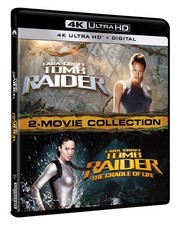 Tomb Raider 2-Movie Collection (4K UHD + Digital) (4K UHD Blu-ray) Chris Barrie