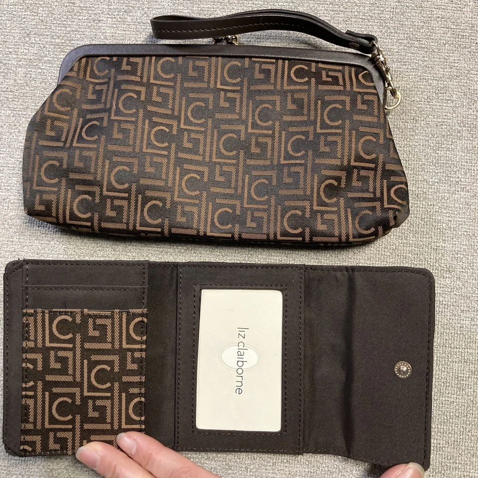 LIZ CLAIBORNE Set Of Two Brown Wallets - Image 4 of 4