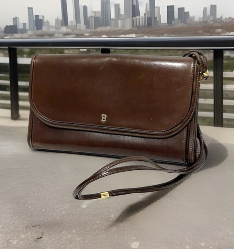 Authentic Bally Shoulder bag leather From Japan 0442