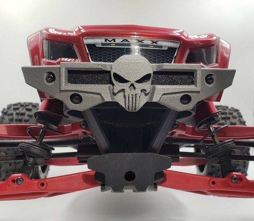 Fits Traxxas Maxx 4s V1 & V2 Custom Bumper Set Front & Back (8990)LED Compatible - Picture 11 of 22