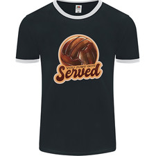 Image of Volleyball You've Been Served Funny Mens Ringer T-Shirt FotL