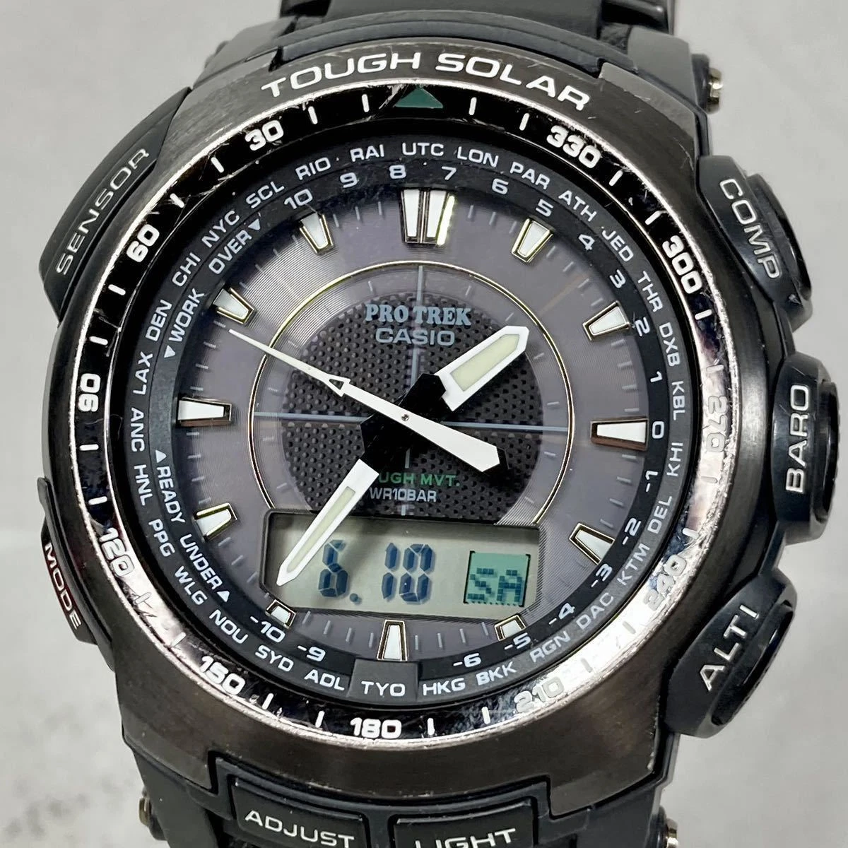 CASIO PRO TREK Combination line MULTI BAND 6 PRW 5100 1JF tough