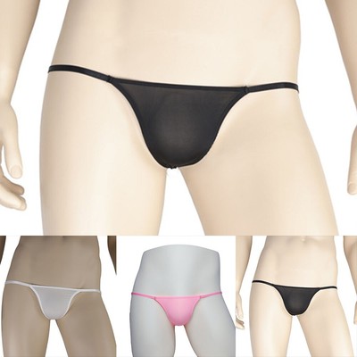 Culotte Sissy String Pour Hommes - Taille S - Sous-vêtement Bikini Slip Taille Basse - Neuf Avec étiquettes