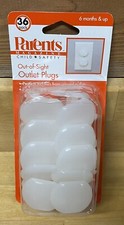 Parents Magazine Out-of-Sight Baby Outlet Plugs Covers, Qty 36 48342 NEW 