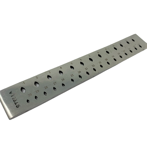 NEW Jewellers Drawplate 41 Multi Shape Draw Plate Jewellery - Foto 10