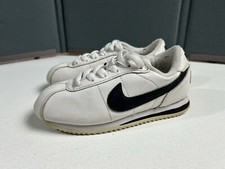 Nike Cortez Boys Size 11C White Athletic Sneakers Shoes Lace Up 316811-101