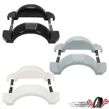 Black Gray White Single Axle Trailer Fenders For 13" Wheels Tire Skirt Boat 2PCS