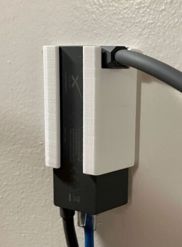 Starlink Ethernet Adaptor wall mount holder - Picture 1 of 13
