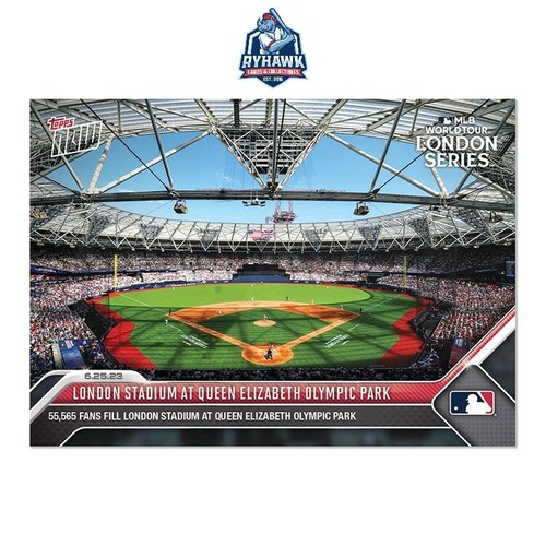 2023 Topps Now 495 LONDON STADIUM AT QUEEN ELIZABETH OLYMPIC PARK