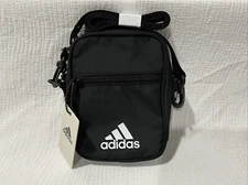 Adidas Must Have Festival Crossbody Unisex Shoulder Bag Black White - Small