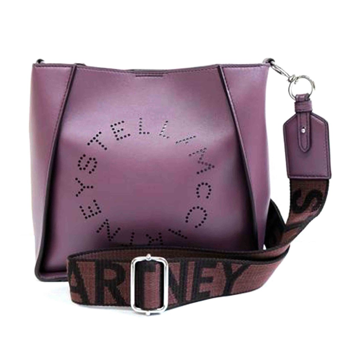 ショルダーバッグ・ポシェット STELLA MCCARTNEY Woman Shoulder bag Violet 391698WP0086 6002 STELLA McCARTNEY Logo Punch Shoulder Purple Excellent++ | eBay