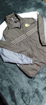 Cleveland Browns NFL Reebok Full Zip Men's XXL Windbreaker Jacket