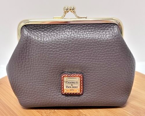 Dooney & Bourke Pebble Grain Leather Kisslock Large Frame Purse ~ You Choose ~ - Bild 4 von 19