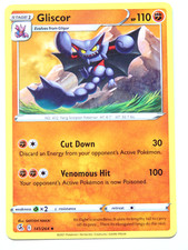 Gliscor 141/264 (NM, Pokemon Card, Fusion Strike, 2021, Fighting, Uncommon)