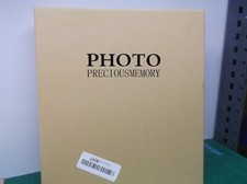 Leather Photo Album with Vintage Scrapbook Style Pages