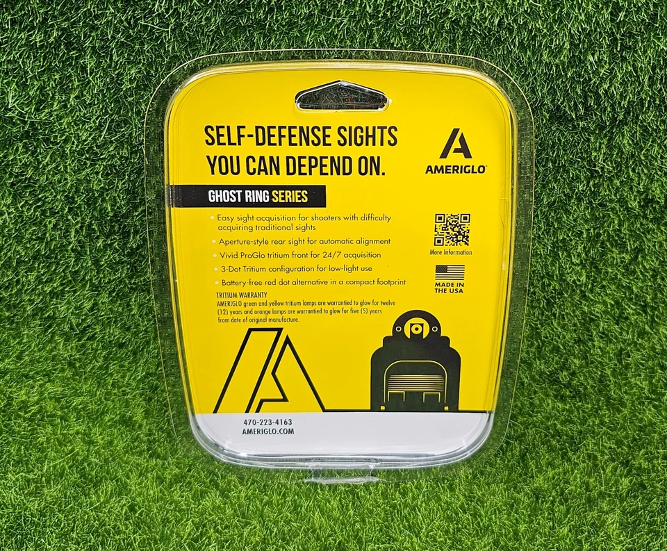 Mira noturna anel fantasma AmeriGlo para Glock 17 19 22 23 26 27 33 34 35 38 #GL-325 - Imagem 3 de 4