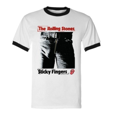 THE ROLLING STONES - STICKY FINGERS T-SHIRT XXL Bravado Official ROCKSTAR ZUNGE