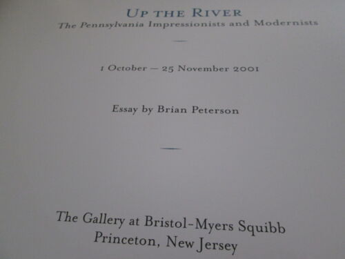 "Up The River" Exhibition Catalog - Gallery at Bristol-Myers Squibb - 2001 - Picture 5 of 7