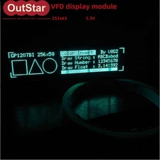 GP1247 253x63 VFD Display Module Dot Matrix Display VFD Matrix Display Module