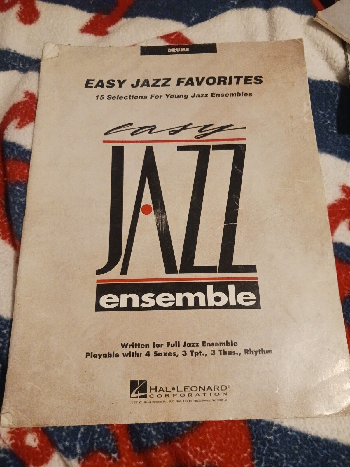 Easy Jazz Favorites - Drums Easy Jazz Ensemble Series