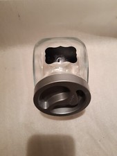 Pasabahce Glas Behälter Organizer Süßigkeiten Kekse aufrecht oder neigbar Kreide Etikett 