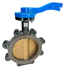 LEGEND DE82625 Butterfly Valve 8" 300-CWP Lug Style DI Body, BRZ Disc, EPDM Seat