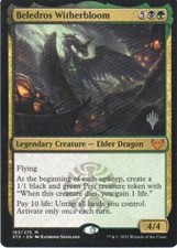 MTG: Strixhaven: Promo Pack Beledros Witherbloom: Lightly Played Condition
