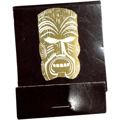 Kona Kai polynesisches Essen Streichholzheft Hilton Plaza Inn & Airport Plaza #P82