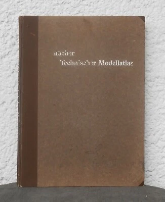 Blücher Modellatlas  15 zerlegbare Modelle 1912    Moderne Maschinentechnik - Bild 1 von 4