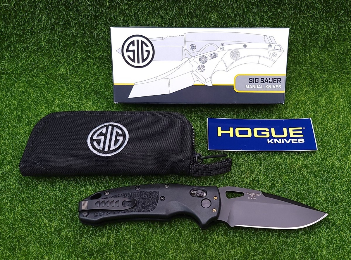 Hogue Sig Sauer K320 Nitron ABLE Lock S30V Drop Point Pocket Knife