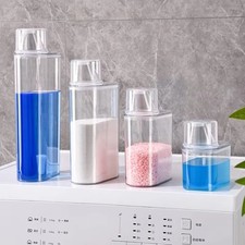 Transparent Laundry Pod Bucket  Laundry Room Accessories