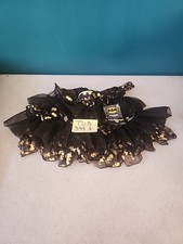 DC Child Batgirl Tutu Batman Halloween Cosplay Costume Dress Up Size Medium New