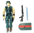 Hasbro Vintage 1988 G.I. Joe Muskrat Figure Loose Complete 3.75”