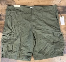 Goodfellow  Co. Cargo Shorts Big  Tall 11  Inseam Green Men  s Size 46 New