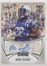 2021 Leaf Draft Auto Mark Gilbert #BA-MG1 Auto 1qy