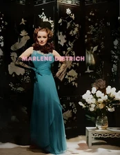 MARLENE DIETRICH #178 BEAUTIFULLY COLORIZED PHOTO 11 X 8.5 SHIPS FREE