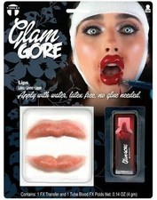 Tinsley Transfers Glam Gore Lip Injections FX Transfer Realistic 3D Special...