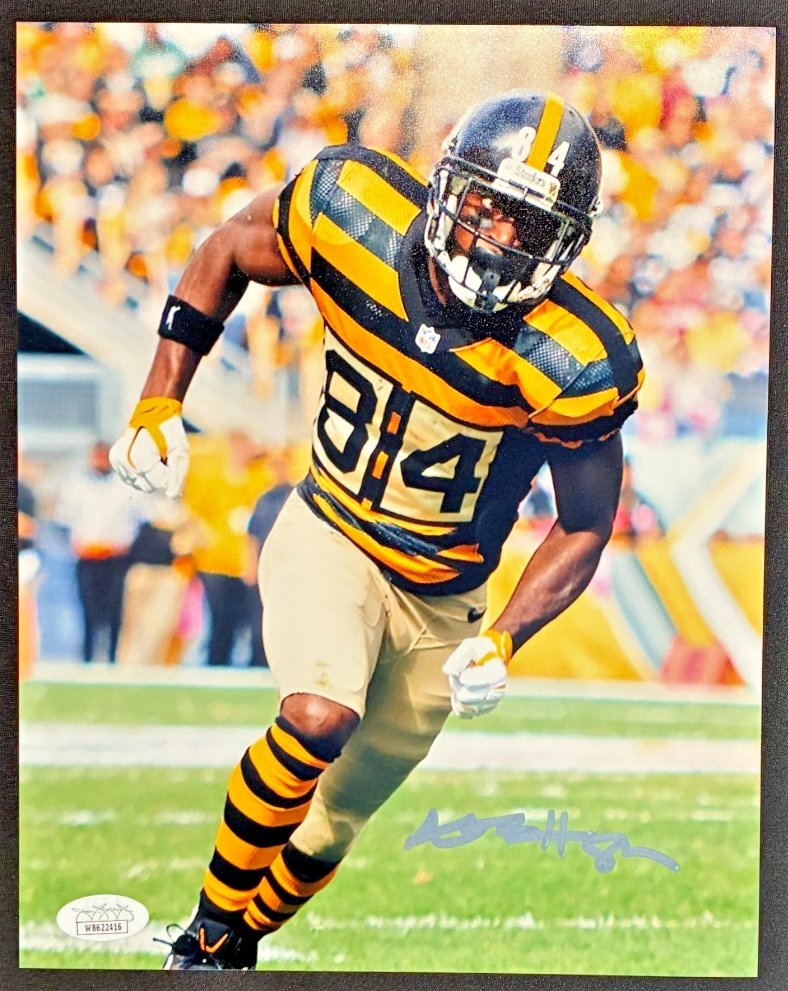 Antonio Brown Autographed Signed Pittsburgh Steelers BUMBLEBEE UNIFORM 8X10 PHOTO - (JSA) 