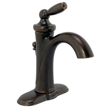Moen 6600ORB Brantford 1 Handle Hole Bathroom Faucet - Oil Rubbed Bronze