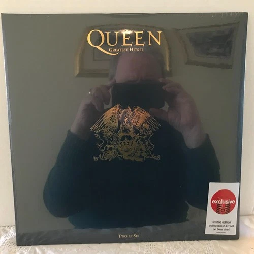 Queen Greatest Hits II Limited Edition LP 2 Records Blue Vinyl Still Sealed