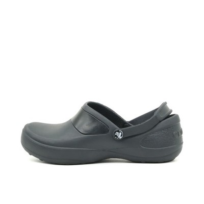 Crocs Damen Clogs EU 39-40 Bistro Schwarz Rutschfest Leicht Waschbar