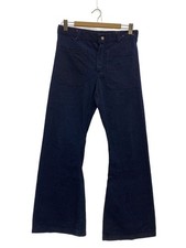 US.NAVY Other Vintage 50s-60s Rolled Denim Sailor Pants Indigo Used