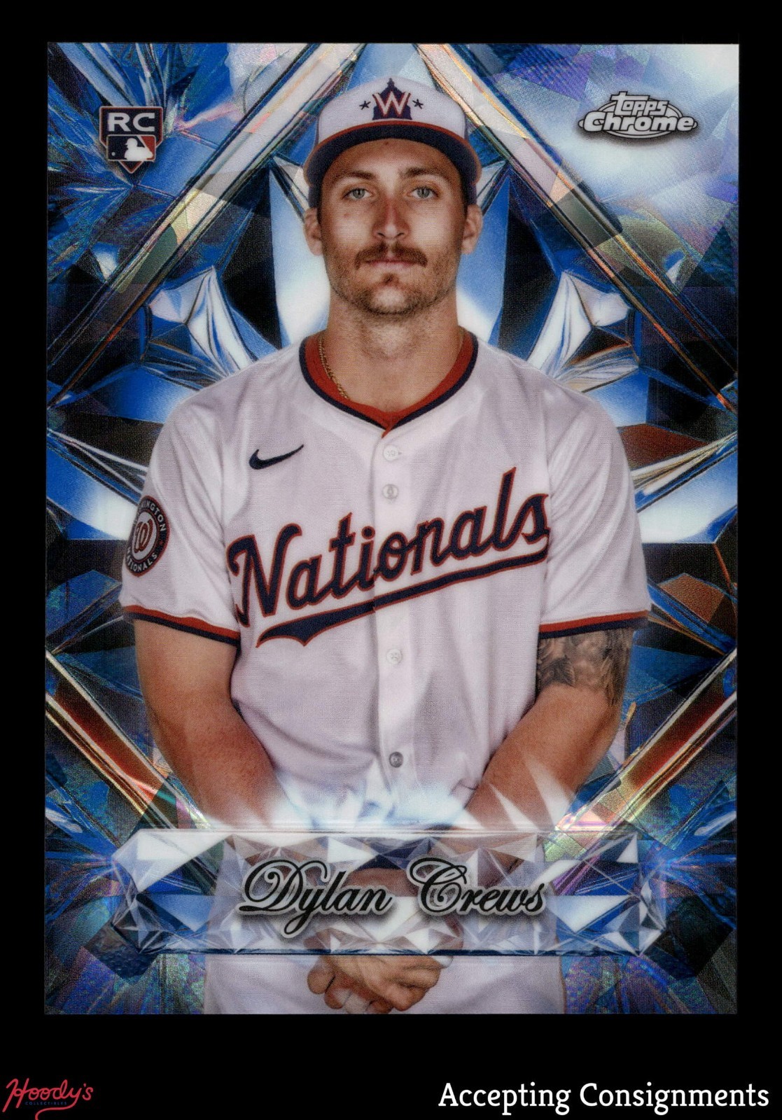 2025 Topps Chrome Sapphire Sapphire Selections #SS12 Dylan Crews ROOKIE RC