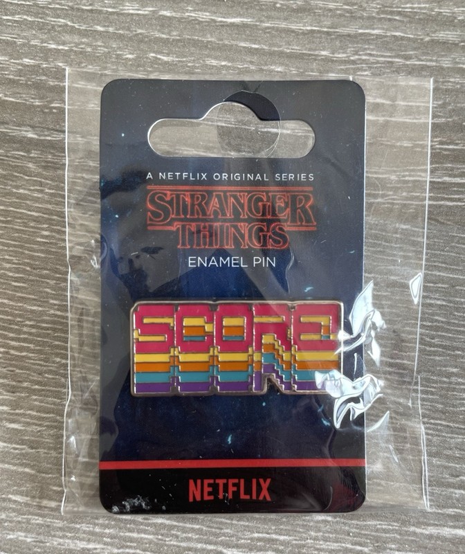 Stranger Things SCORE Enamel Pin – Loungefly - NEW