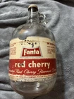 Vintage Fanta Red Cherry Fountain Syrup Paper Label Soda Jug By Coca-Cola Atl GA