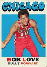 BOB LOVE 1971-72 TOPPS BASKETBALL #45
