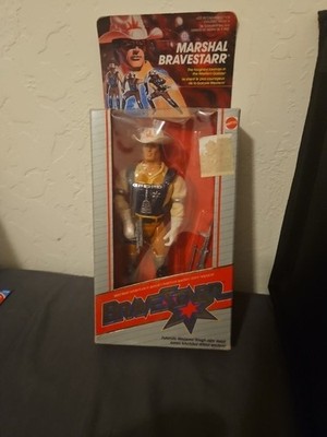 Vintage 1986 Marshal BraveStarr Sealed Mattel Quick-Draw Action