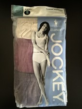 Jockey Elance French Cut 100 Cotton Underwear Women  s Size 8, 1 Pack 3 Total 
