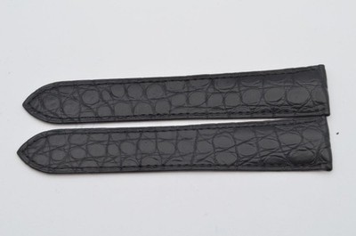 CARTIER LEDER ARMBAND 21MM FALTSCHLIESSE 16MM NEU 21-18 NEU SCHWARZ KD98JT19