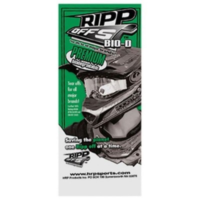 HRP Ripp Off Goggles Lens Protects, Oakley Crowbar 20PK RO-BOCB20